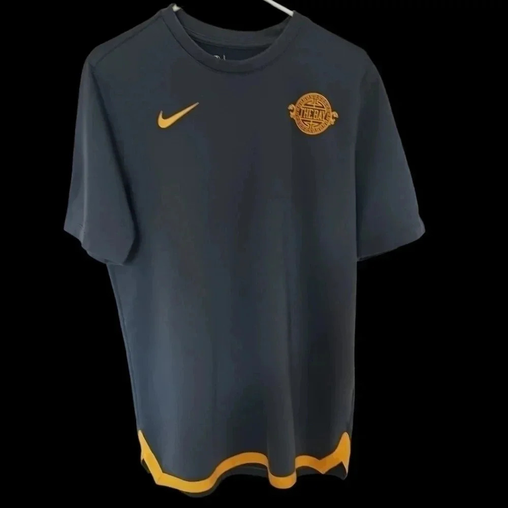 Nike nba gs warrior dna t-shirt size L blue/yellow